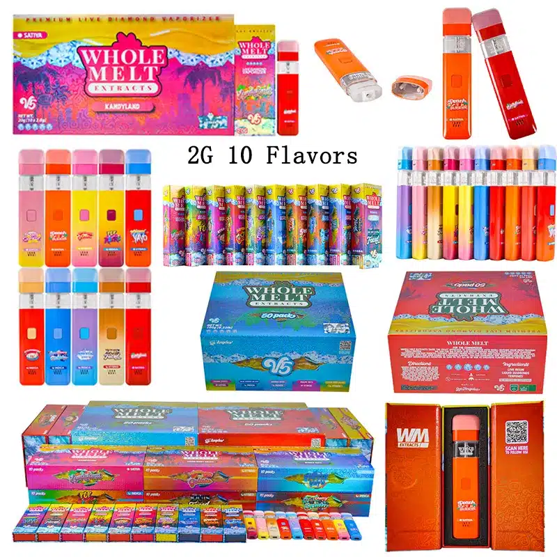 Ultimate Guide To Whole Melts V5 2g Disposable Vapesusa stock whole melt v g disposable ml empty vapes flavors pcs case fast sh
