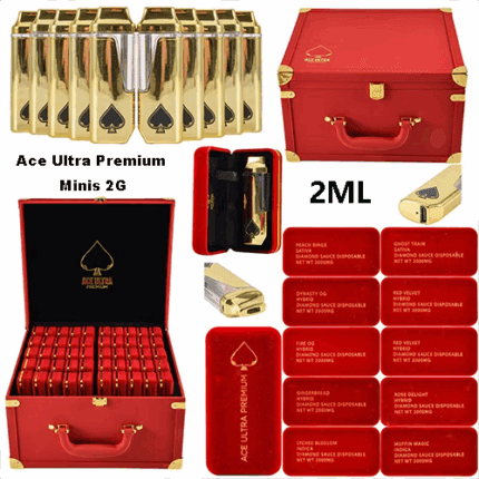 Ace Ultra Premium 2g price carts disposable vape empty deviceace ultra ml