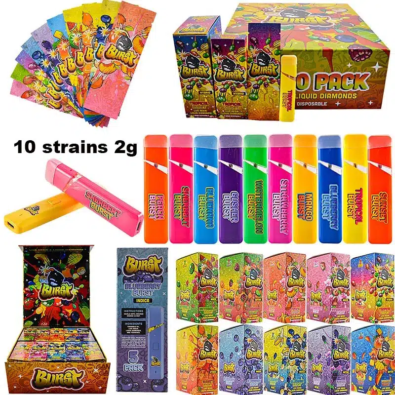 Burst Vape Disposable 2ml: Everything You Need to Knowburst vape disposable ml live resin liquid diamonds strains empty device pods g