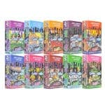 VAPETop Picks for Cookies X The Freak Brothers Dual-Chamber Disposable Vape Pens with Digital Screencookies x the freak brothers disposable packaging