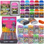 VAPETop Picks for Cookies X The Freak Brothers Dual-Chamber Disposable Vape Pens with Digital Screencookies x the freak brothers disposable pen