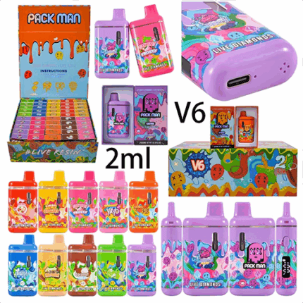 VAPEempty packman  disposable 2 g gram​ vapepackman v g