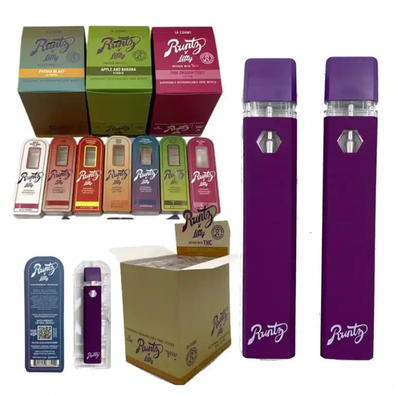 VAPEDiscover The Best Runtz Vape 1g Disposable Options Availableruntz x litty disposable vape pen e cigarettes full packing vape jungle boys torch runty vape