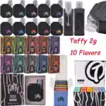 VAPETaffy 2g Disposable Vape Empty Pod Rechargeable Device Wholesale Taffy The Stickiest 10 Flavors 2 Gram 2000mgtaffy g disposable vape empty pod rechargeable device wholesale taffy the stickiest flavors gram mg