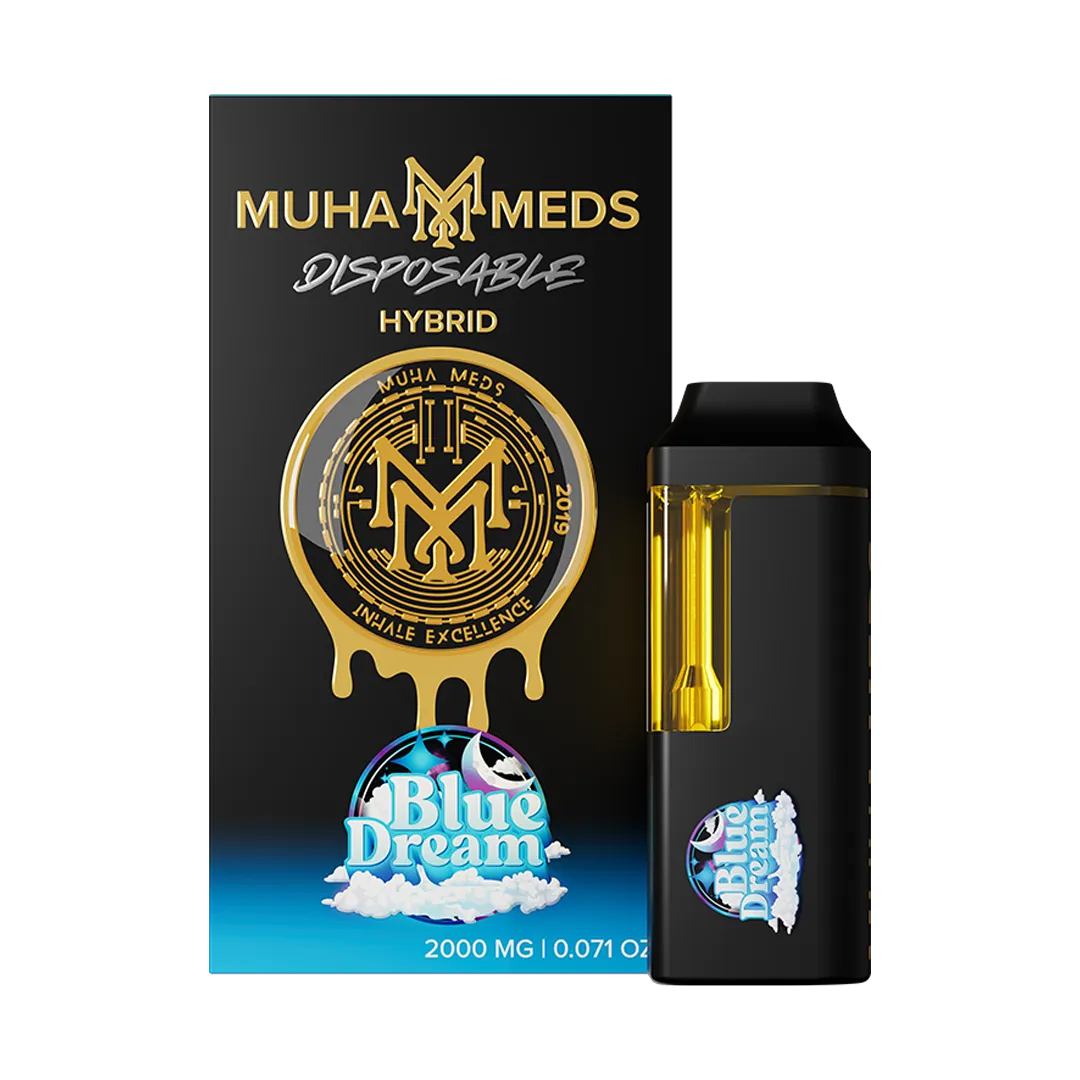 newMuha Meds Blue Dream: Complete Expert Guide 2025 - Effects, Review & Dosagec e b f mm disposable g bluedream