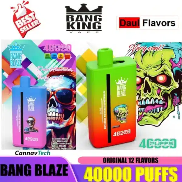 Double saveurBang Blaze 40000 (Bang Blaze 40k) — Guide completbang blaze puffs dual flavors wholesale disposable vape puff k elect