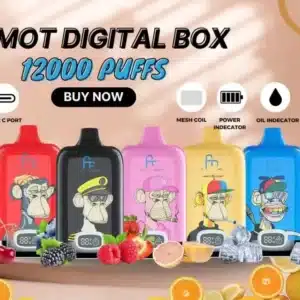 digitale Box-VapesFUMOT Digital Box 12K 12000 Puff— Le Guide FR Ultime (Specs, Autonomie, Conseils)wholesale original randm tornado digital box k puffs vapes