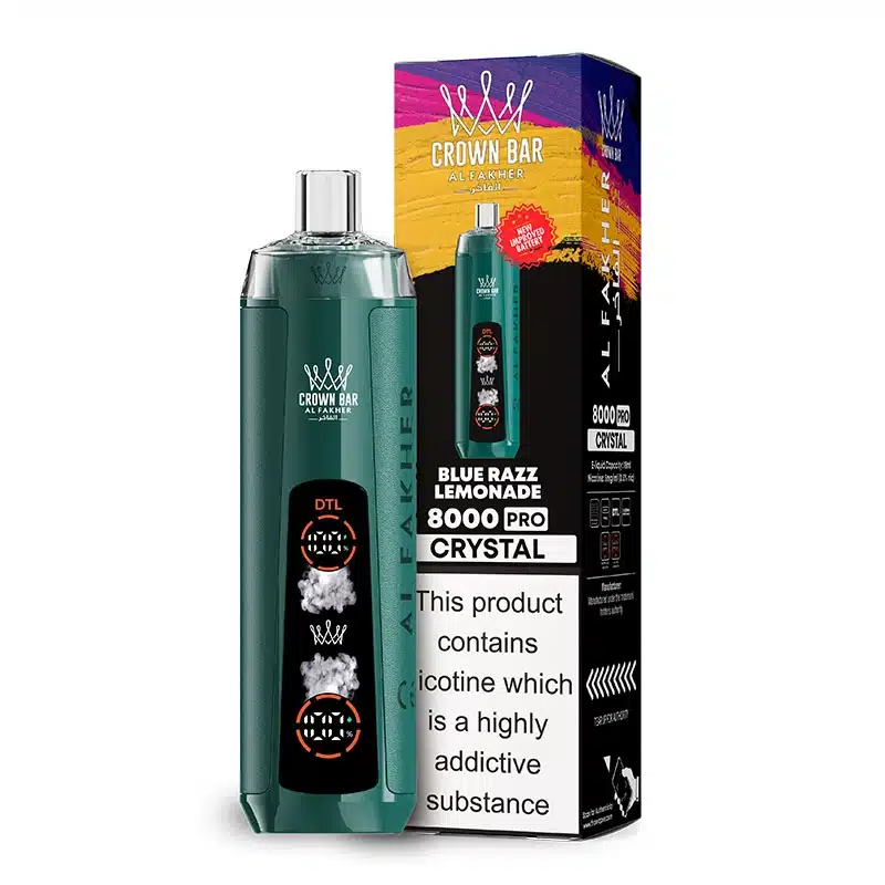 Puff 9kAL Fakher 8K Crystal — Guide complet France (Specs, Saveurs, Conseils)al fakher k blue razz lemonade