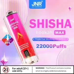 dtl vapeJNR Shisha Max 22K : Guide Complet 2025 | Test & Avisimgi h vape jnr shisha max puffs main picture x