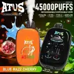 Puff 45kATVS 45000 Puffs 45K Full Smart Screen : Le Vape Jetable Futuriste à Écran Tactile Intelligentimgi atvs puffs