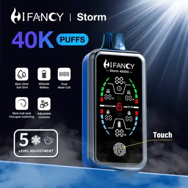 Puff 40kHifancy Storm 40000 Puffs 40k Storm : Test Complet et Avis 2024imgi hifancy puffs k storm disposable vape
