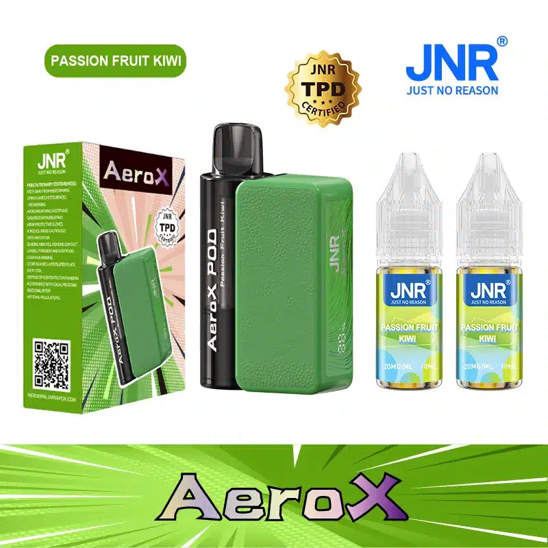 Puff rechargeable​JNR AeroX 32K — Guide completjnr areo x puff passion fruit kiwi