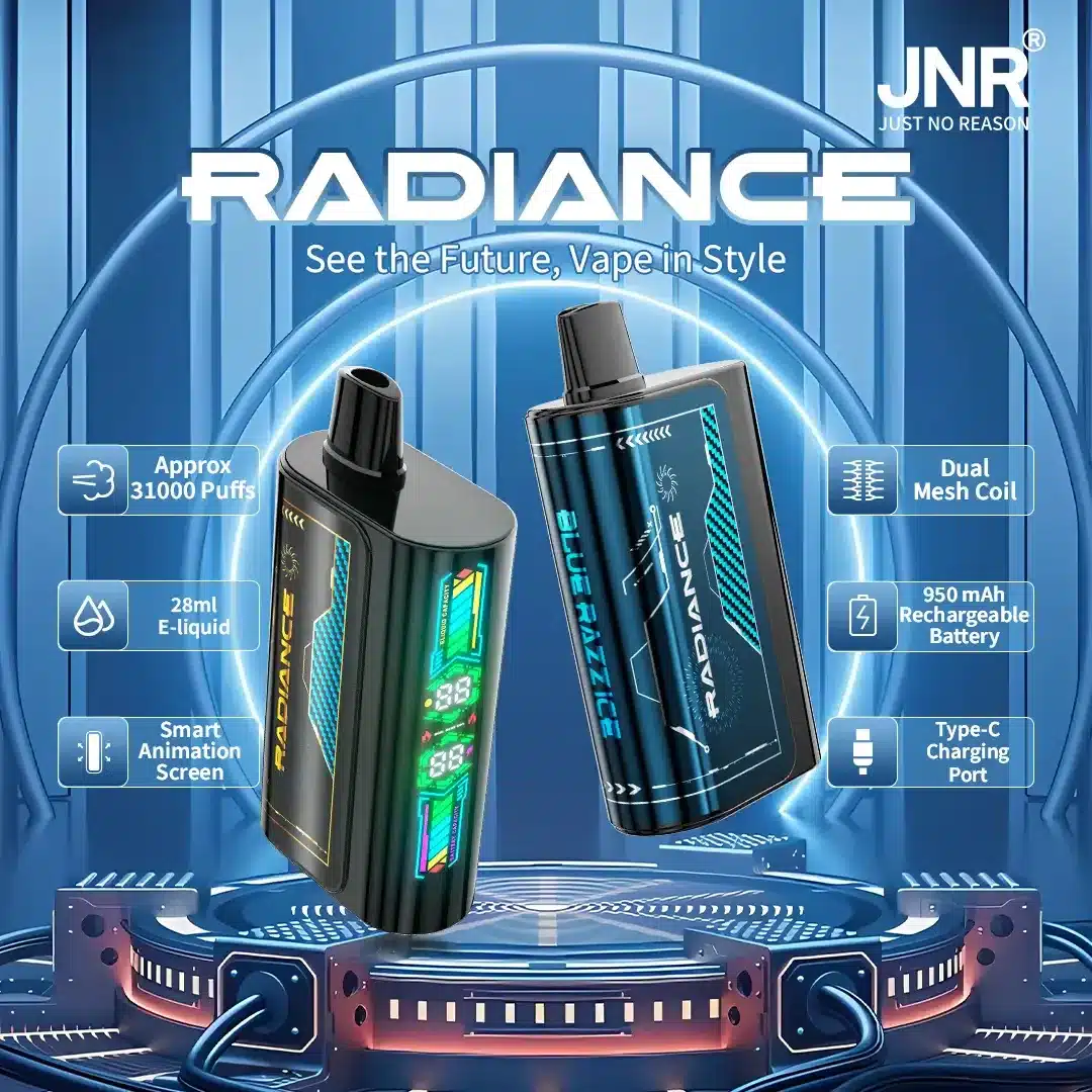 Puff 32kJNR 31K Radiance — Guide Complet (Test, Fiche technique, Avis)jnr disposable vape