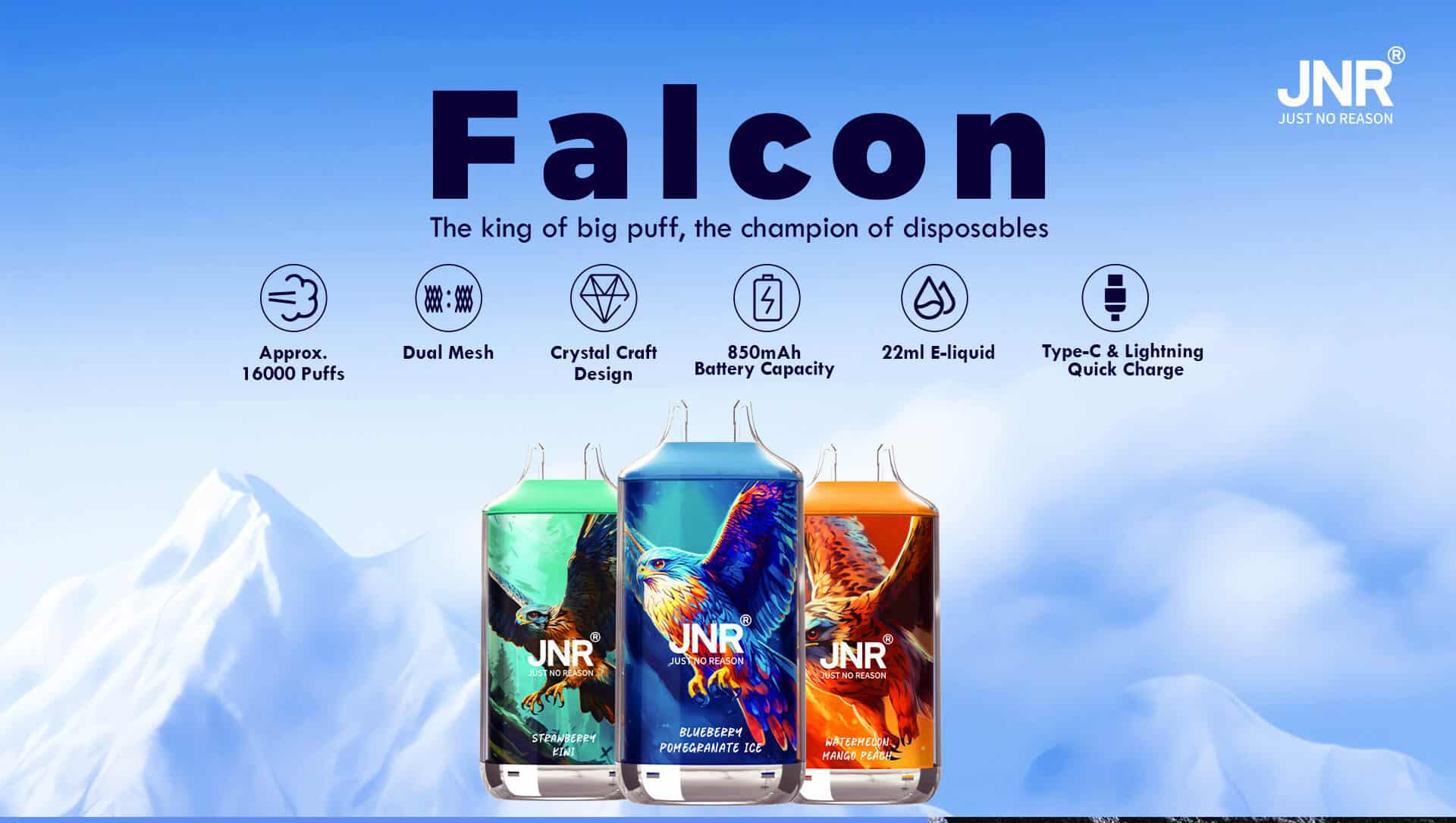 NouvellesJNR Falcon 16000 Saveurs : Le Guide Complet et Avis Détaillésfalcon info