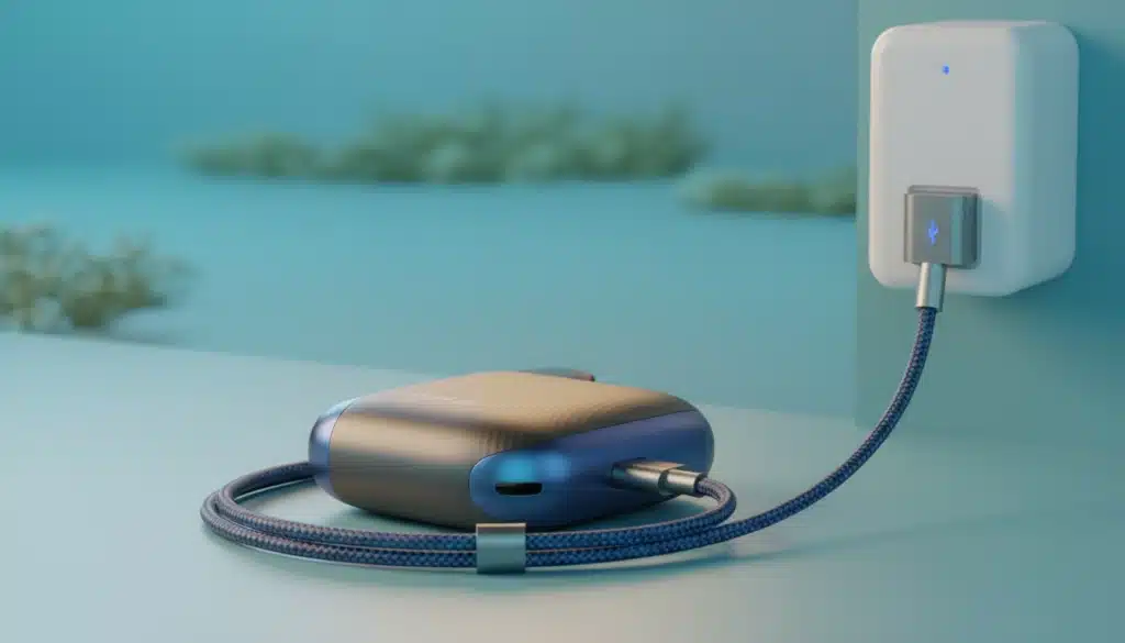 NieuwsHoe laad je je Puff 9k veilig op: de complete handleidingFotorealistische weergave van een puff k vape die wordt opgeladen