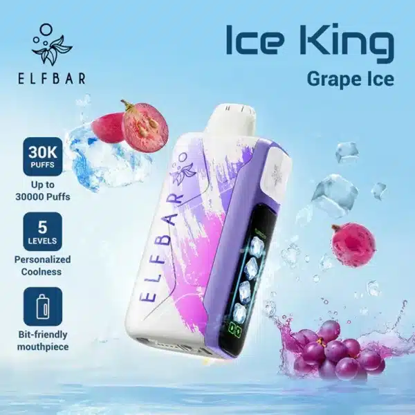 Puff 40kElfbar Ice King 40000 Puff 全面评测 2024 - 终极一次性电子烟？imgi e fe e c f a aad e cef