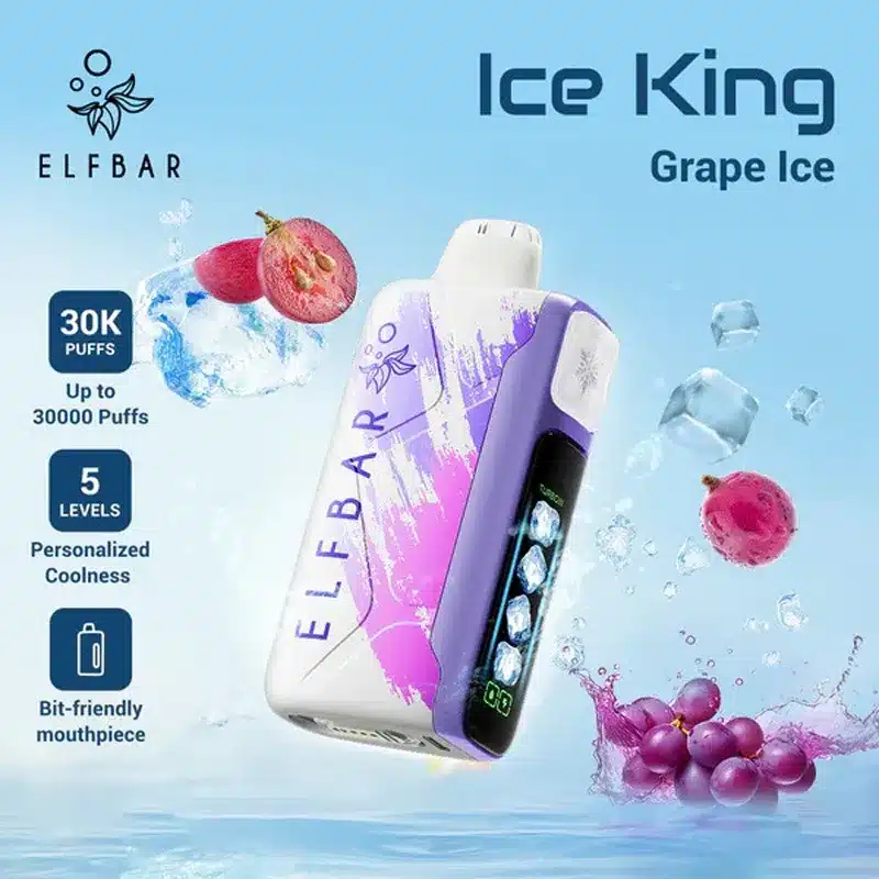 Puff 40kElfbar Ice King 40000 Puff 全面评测 2024 - 终极一次性电子烟？imgi e fe e c f a aad e cef