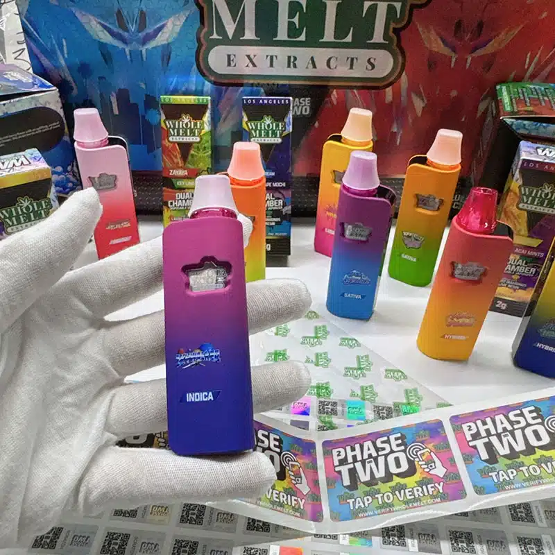 whole melt dual champer 2g disposable empty devicewhole melt dual