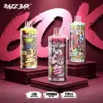 Entrepôt européenRazz Bar 60K Puffimgi razz bar puffs