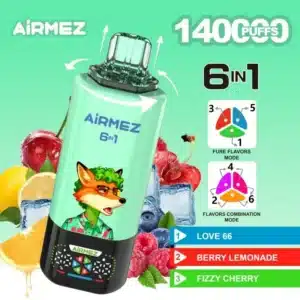 puff 140kAirmez 140K Puffs 140000 6 en 1airmez k puffs
