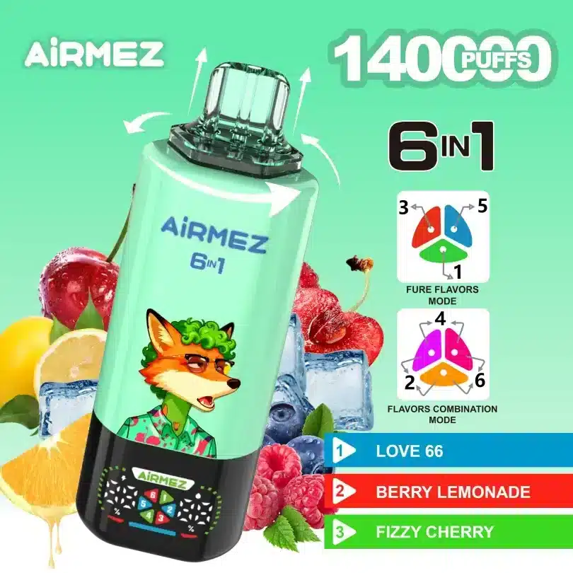 puff 140kAirmez 140K Puffs 140000 6 en 1airmez k puffs