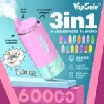 Entrepôt européenVAPSOLO Triple Pro 60 000 Puffsvapsolo triple k