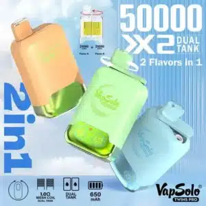 Double saveurVAPSOLO Twins Pro 50 000 Puffsvapsolo twins k x