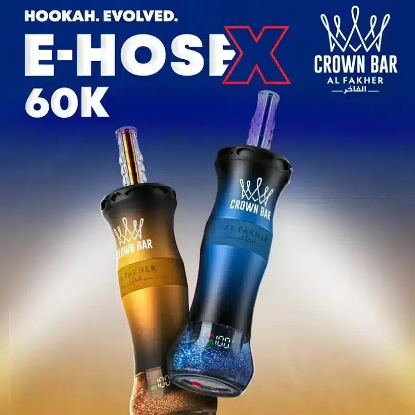 dtl vapeAL Fakher 60K Crown Bar E-Hose Ximgi al fakher k puffs