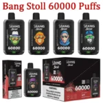 Double saveurBang Stoll 60000 Puffs 60Kimgi bang stoll puffs
