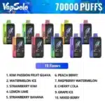 Entrepôt européenVAPSOLO Master 70000 Puffsvapsolo master p
